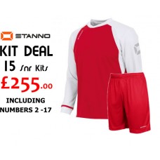 Liga Snr Kit Deal Red/White